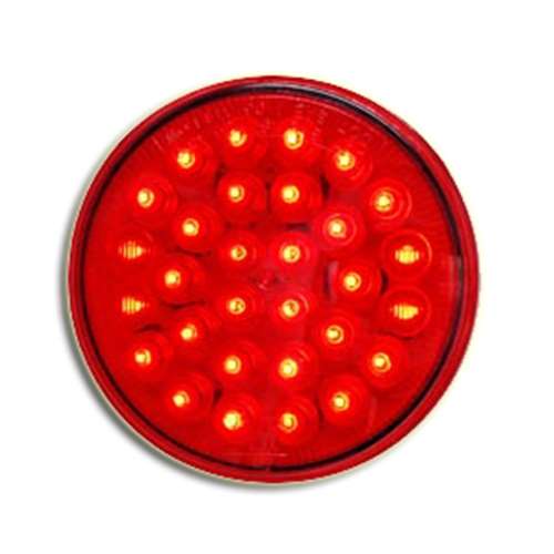4 Inch 30 LED Red Stop, Turn & Tail LED