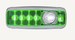 KW Over Door Chrome Interior LED Light W/ Dual Function 6 Colors