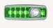 KW Over Door Chrome Interior LED Light W/ Dual Function 6 Colors