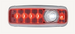 KW Over Door Chrome Interior LED Light W/ Dual Function 6 Colors