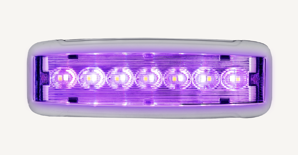 Kw Chrome Interior LED Light W/ Dual Function 6 Colors