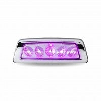 KENWORTH DUAL REVOLUTION AMBER TURN & MARKER TO PURPLE AUXILIARY FENDER LED LIGHT - DRIVER SIDE
