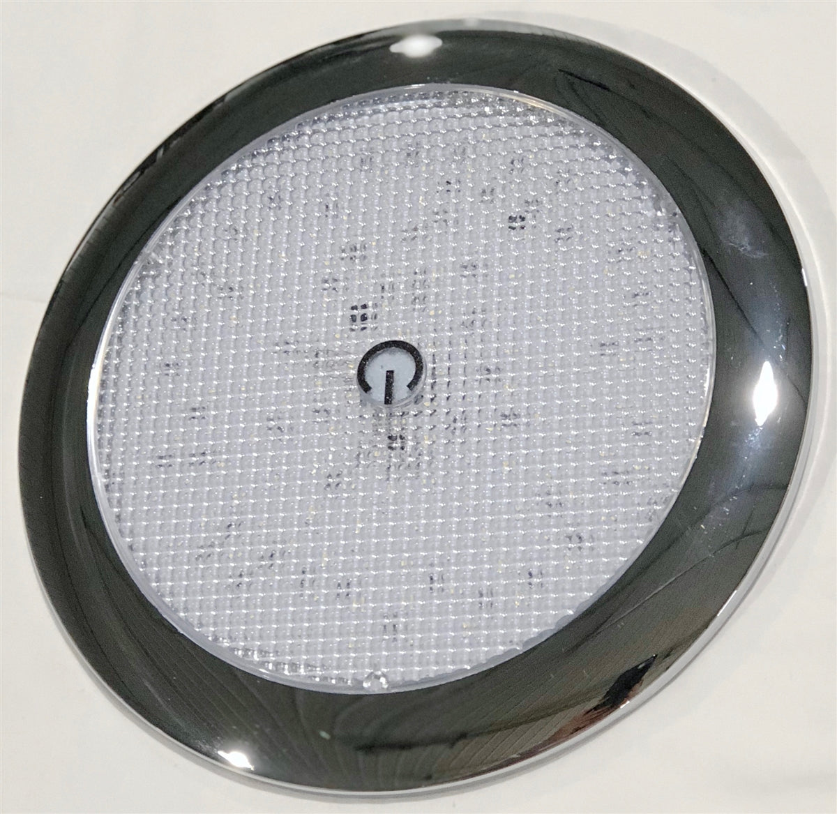 Half Moon Surface Mount LED Worklight with Flat Bracket and Amber Strobe