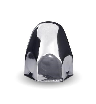 1 1/2"" CHROME METAL NUT COVER