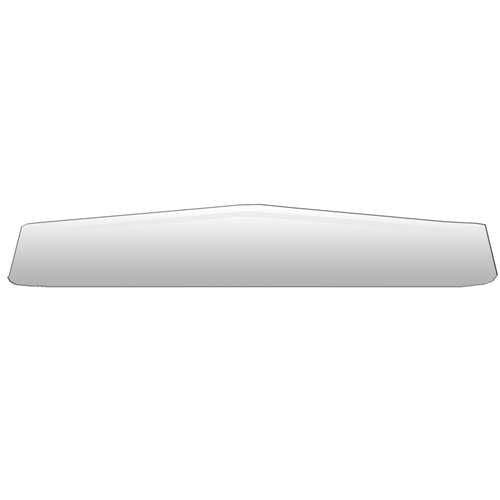 Peterbilt Rear Window Visor Peterbilt Universal Sleeper Rear Window Visor
