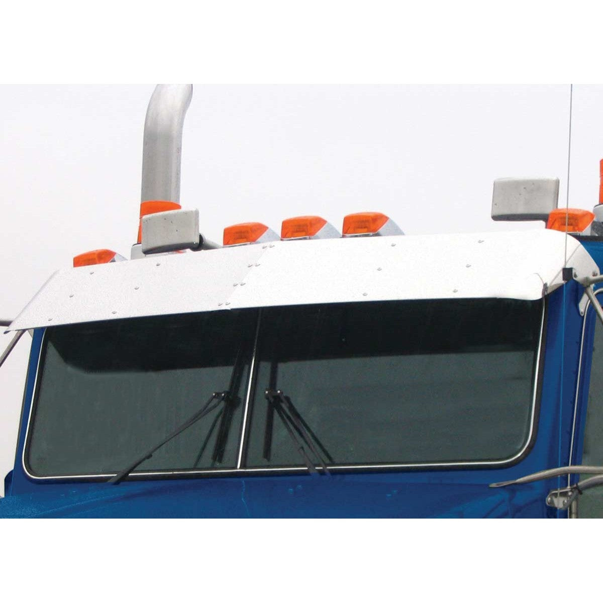 KENWORTH T800, W900B & W900L 15" FLAT GLASS SUN VISOR - PRE-2007 MODELS