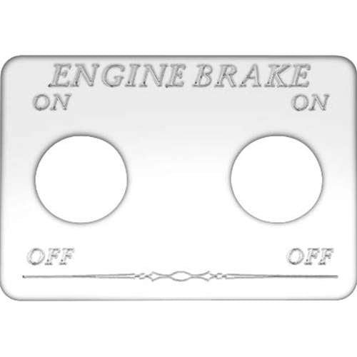 FREIGHTLINER FLD/CLASSIC ENGINE BRAKE ON/OFF SWITCH PLATE