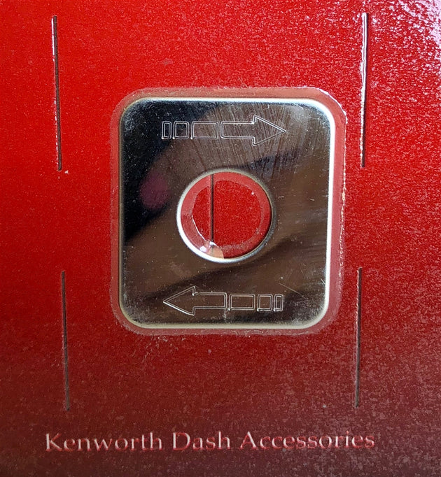 S/S SWITCH PLATE ARROW